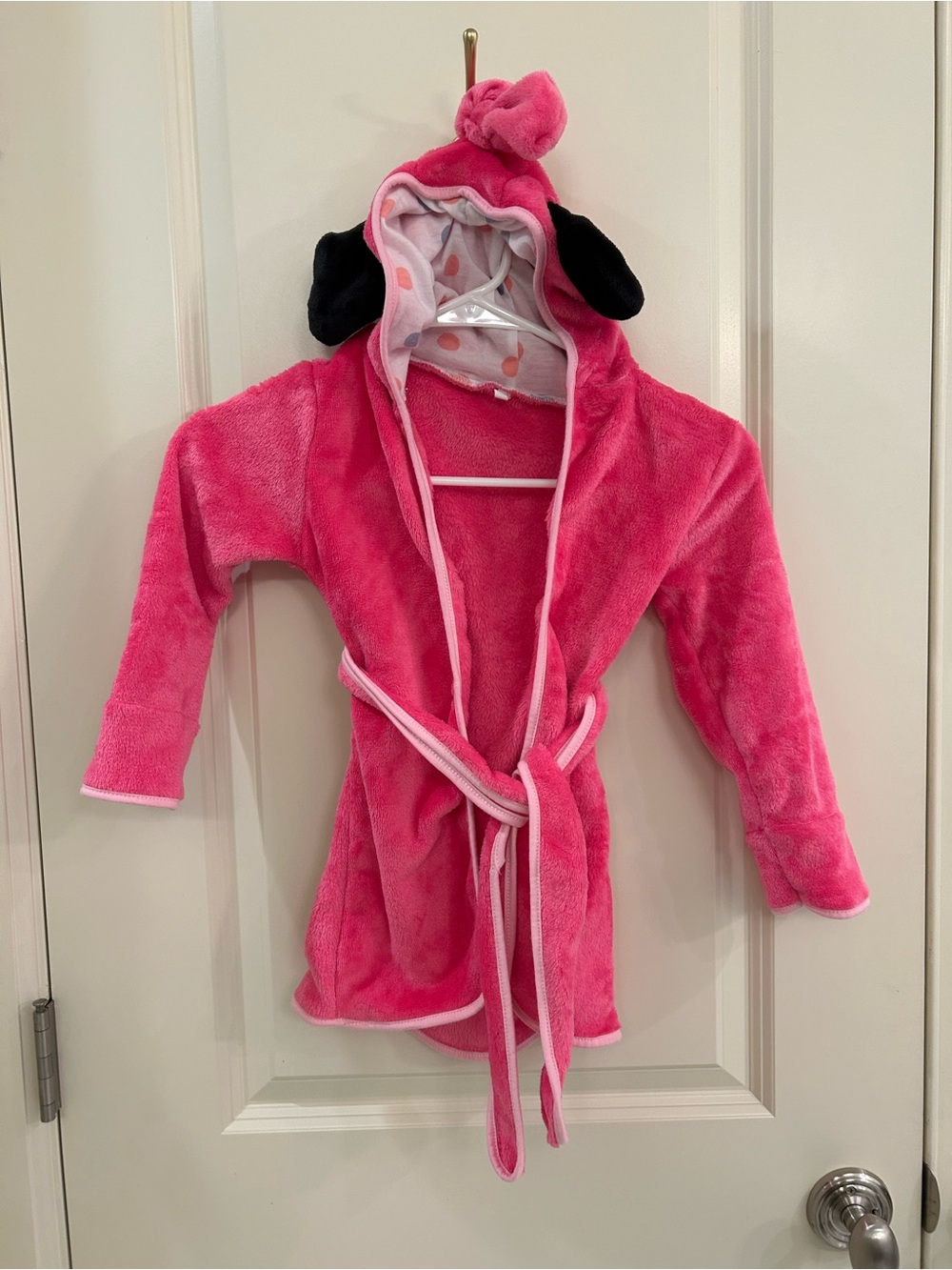 Kids Hooded Robe - Pink